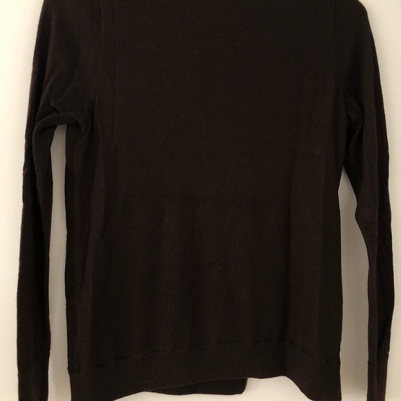 J. Crew Merino Wool Zip Detail Sweater Size M - Picture 5 of 8